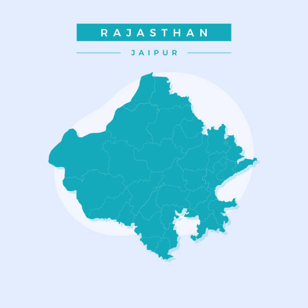 National Map Of Rajasthan Rajasthan Map Vector Vector Of National Map Of Rajasthan Rajasthan Map Vector Vector Of Rajasthan Map 
