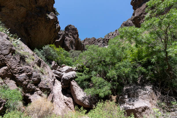 istock Nearly Dry Waterfall, Long Canyon 1413738048