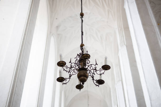 istock Chandelier in the Monastery 1413743753