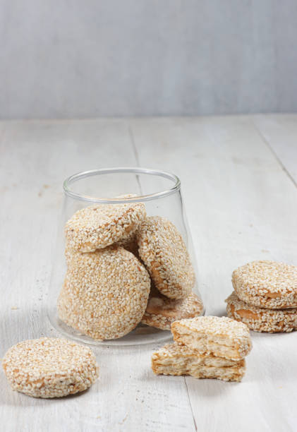 istock Sesame seeds cookies 1413744963