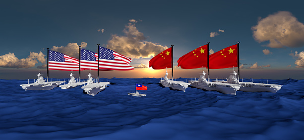 China versus the United States in the Pacific