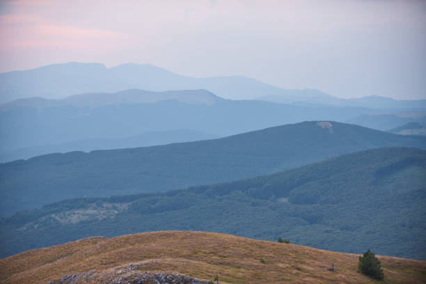 istock sunset in Rhodope mountains, Bulgaria 1413759087