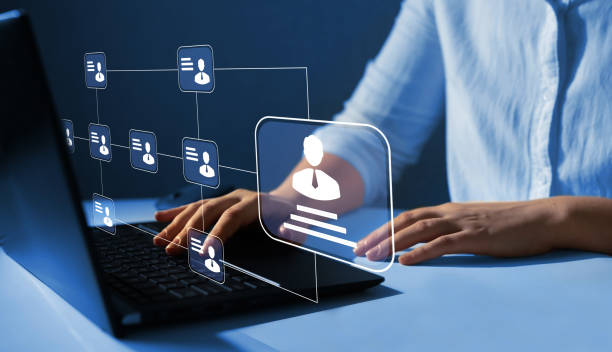 estrutura de hierarquia de negócios de equipes de trabalho em corporação com ceo, executivos e funcionários. relações de ordem ou subordinação entre os membros. gestão de recursos humanos. - organization chart flow chart chart organization - fotografias e filmes do acervo