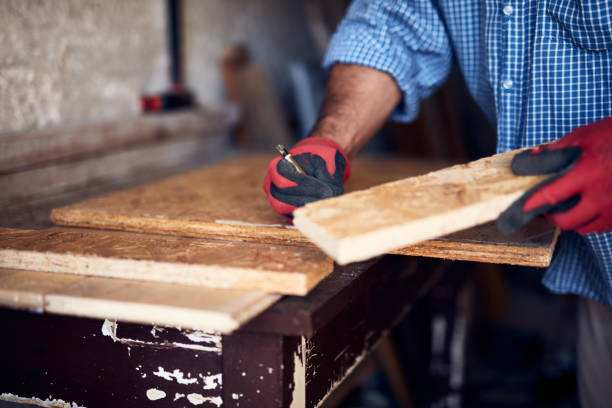 istock Man assembling furniture and fixing it - hobby concept. 1413769678