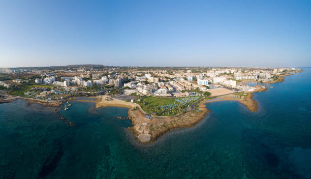 istock Aerial Pernera beach, Protaras, Cyprus 1413771250
