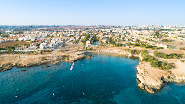 istock Aerial Kapparis beach, Protaras, Cyprus 1413771702
