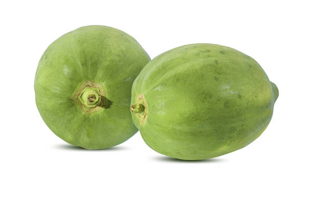 istock papaya isolated on a white 1413780071