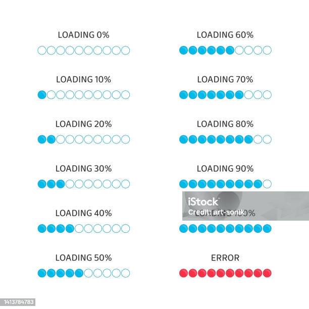 Bar Loading Chart Printable Vector Loading Bar Stock Illustration - Download Image Now - Bar ...
