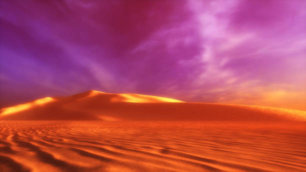 istock a colorful desert landscape (3d rendering) 1413785001
