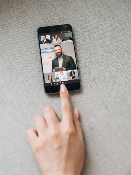 istock video conference mobile meeting business coach 1413789063