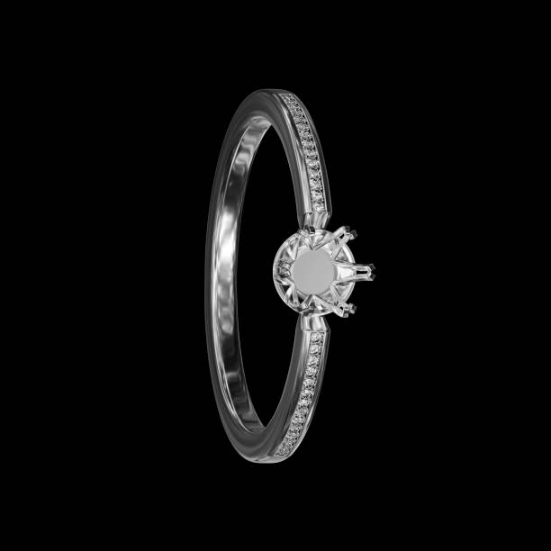 Ring Without Color 20+ Silver Wedding Ring Isolated Stock Photos, Pictures & Royalty-Free ...