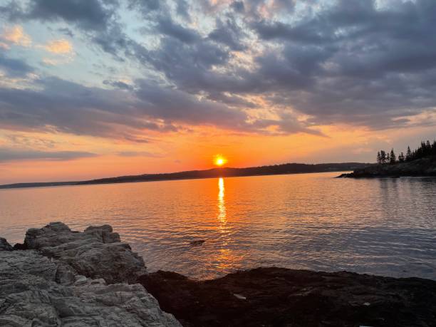 istock Sunset at New River Beach, NB 1413804256