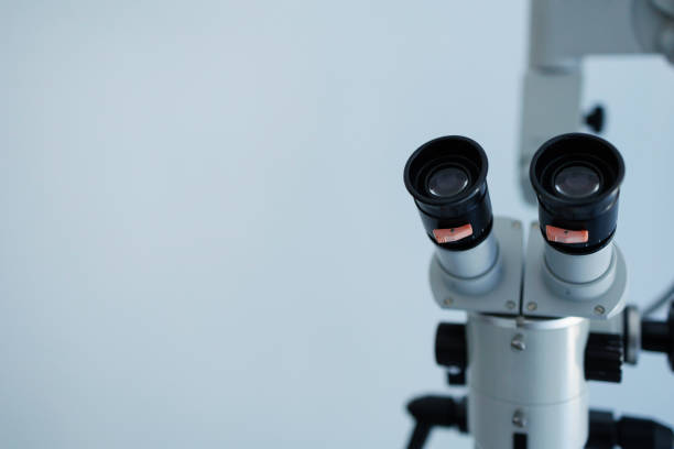 istock Close-up of a dental microscope 1413807114
