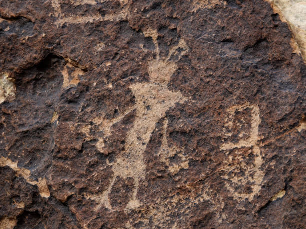 istock Fremont Culture rock art panels. Central Utah. 1413809312