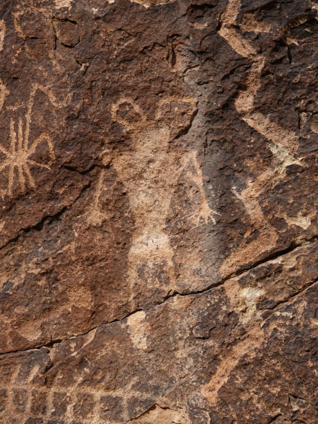 istock Fremont Culture rock art panels. Central Utah. 1413809337