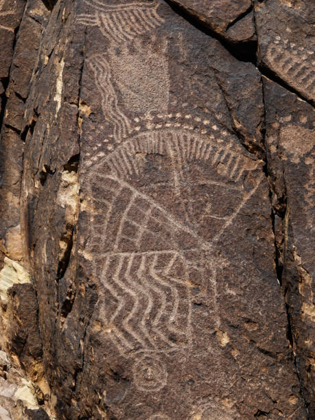 istock Fremont Culture rock art panels. Central Utah. 1413809363