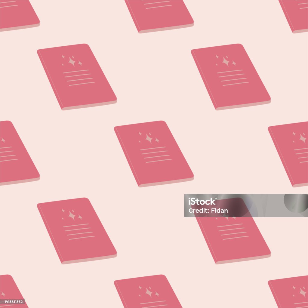Notebook Pattern Hd Seamless Vector Notebook Pattern Stylish Paper Note Copybook Background ...