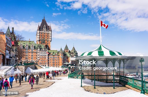 istock Early springtime in Quebec City 1413816118