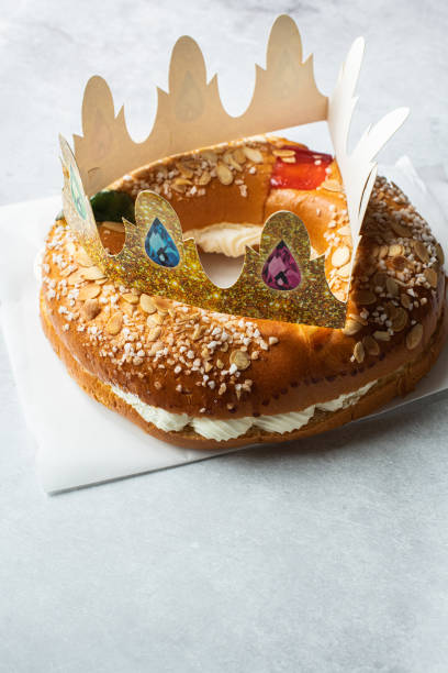 istock Roscon de Reyes - traditional Spanish baking. 1413819243