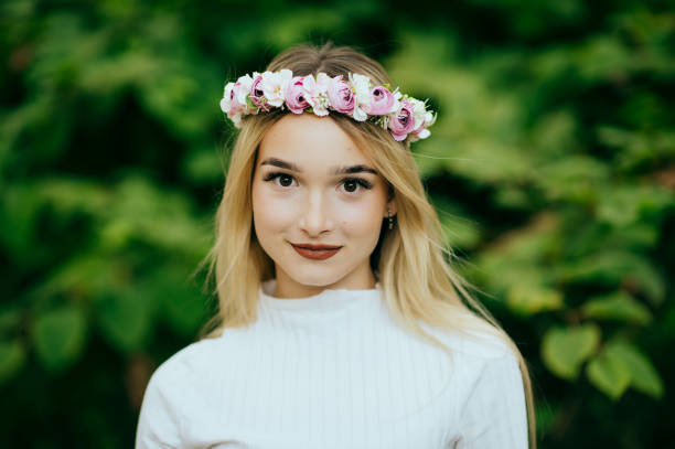 Wreath, Floral Garland, Flower, Women, Headband