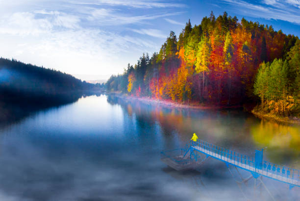 Bozcaarmut lake in Bilecik Turkey