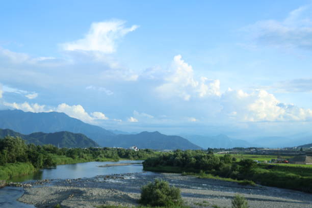 istock Summer landscape in Niigata 1413826684