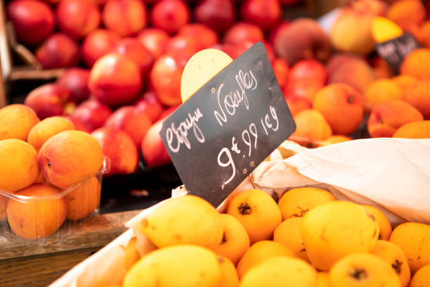 istock Fruit on display outside a greengrocer's shop 1413829907