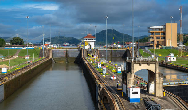 istock Panama Canal Miraflores Locks 1413835764