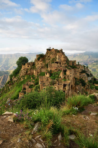 istock Abandoned mountain village Gamsutl 1413841210