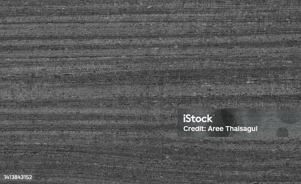 Black Line Pattern Natural Wood Texture Gray Background Stock Photo - Download Image Now