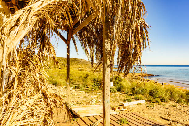 istock Beach sea shore. Coast in Murcia Spain. 1413843509