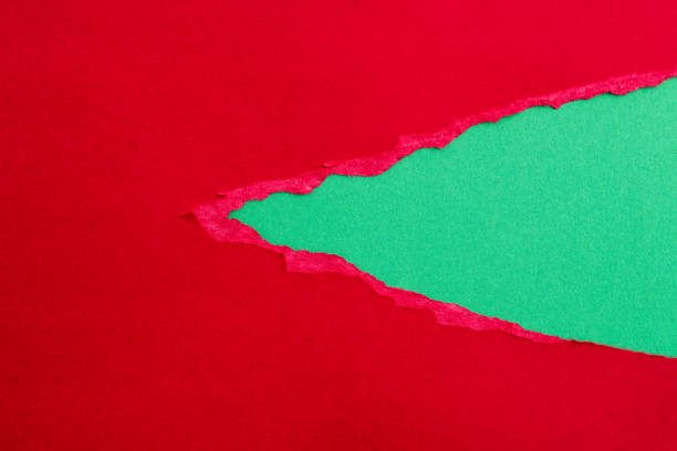 istock Background of torn red paper 1413848748