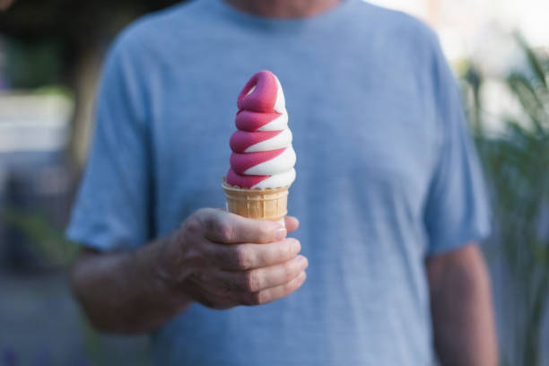 soft serve ice cream, one man only, dessert - sweet food, frozen food