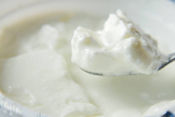 istock fresh yogurt in a bowl on table 1413858686