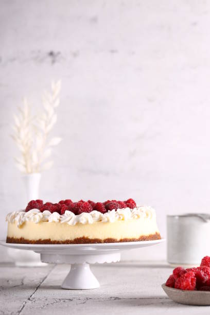 istock New York cheesecake with cream and fresh berries 1413861948