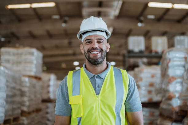 istock Worker in the factory 1413867307