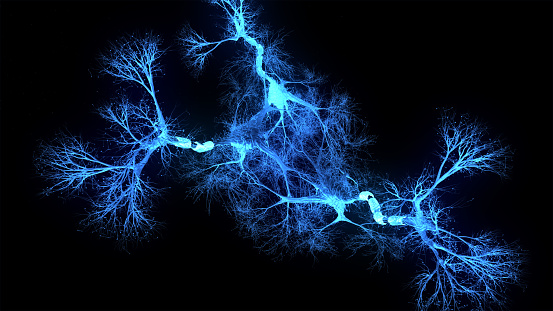 Holograma del sistema de neuronas photo