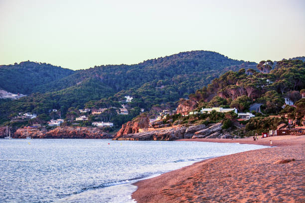 istock Sunrise on the beach in Pals, Spain 1413877099