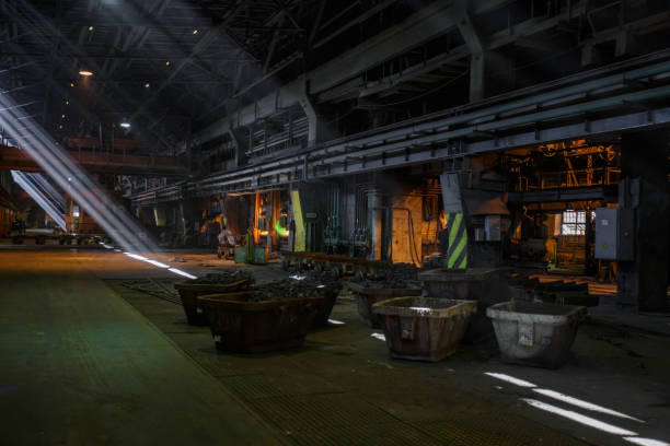 istock Workshop of big copper mill. 1413879864