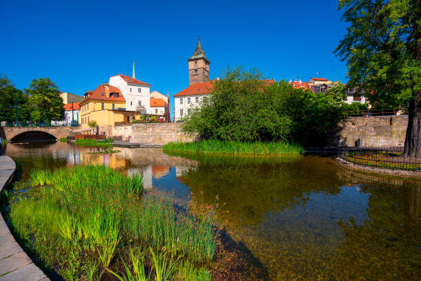 Old town Pilsen with in Czech Republic