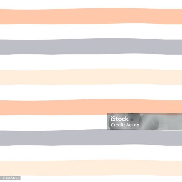 Simple Striped Patterns Simple Striped Seamless Pattern Isolated On White Background Vector ...