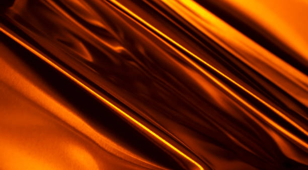 istock red bent metal sheet with visible texture. background 1413883622