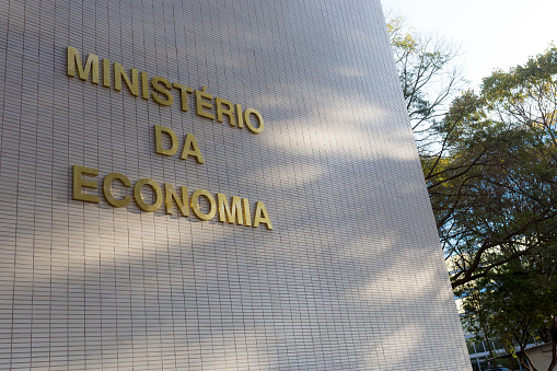 Brasilia, Federal District, Brazil - June, 29, 2022 - Ministry of Economy
