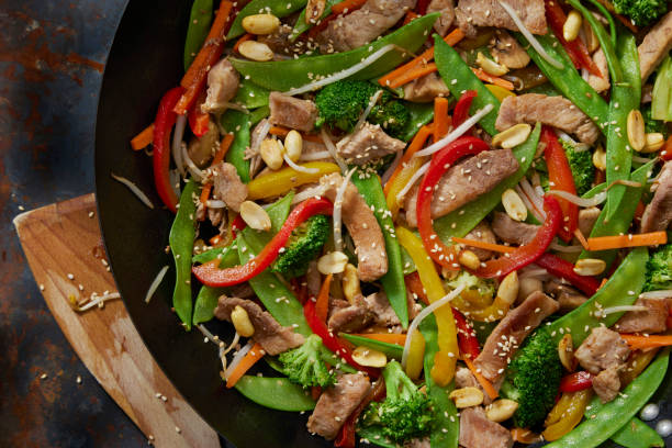 istock Pork and Vegetable Stir Fry 1413892184