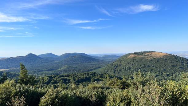 istock Auvergne Mountains Top View 1413894267