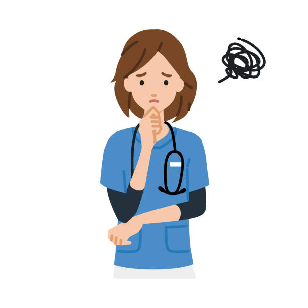 309 Confused Nurse Illustrations & Clip Art - iStock | Scrubs, Nurse  paperwork, Angry nurse