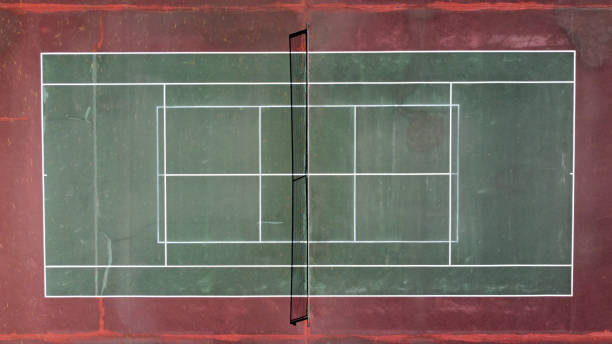 istock Tennis court 1413903235