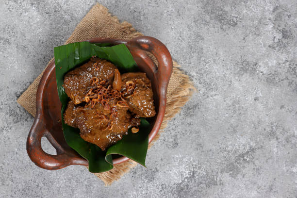 istock Sweet beef stew from Palembang, Indonesia. 1413909281