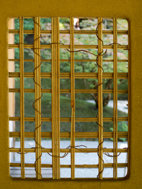 istock Bamboo fence. Background with old bamboo fence. 1413912555