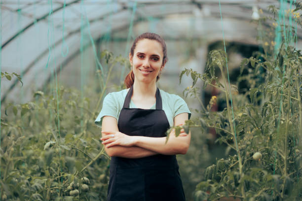 istock Happy Farmer Smiling Feeling Positive about the Crop 1413916409